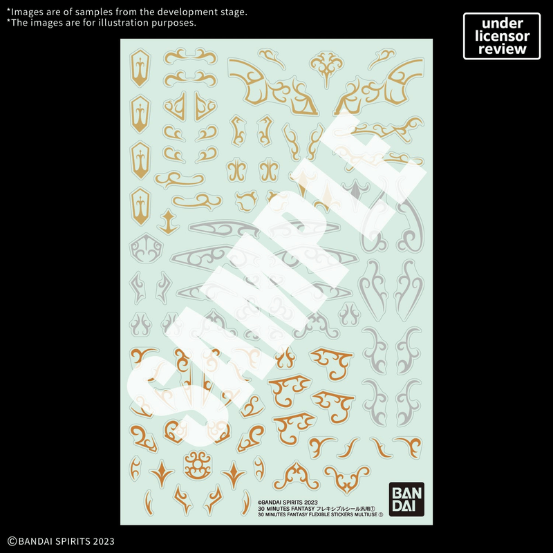 [Preorder][ETA Q2 2027] 30 Minutes Fantasy Flexible Stickers Multiuse