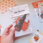 Ghibli Calcifer Fan Art Air Freshener (Vanilla)