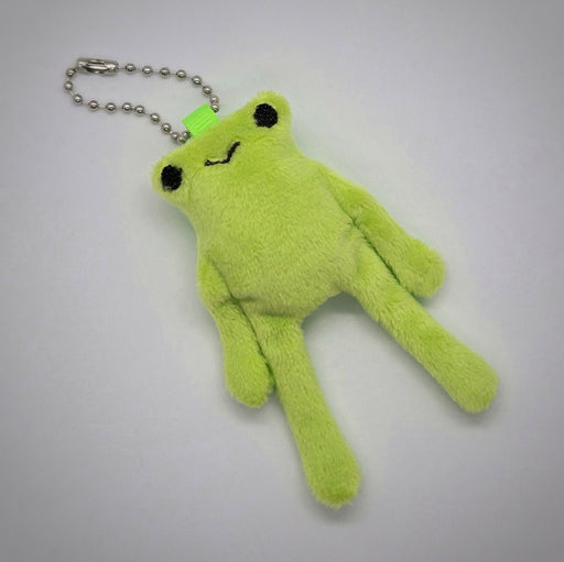 Leggy Frog Plush Keychain