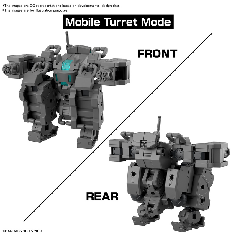 30MM EV-18 Extended Armament Vehicle (Smart Transformable Machine Ver.) 1/144
