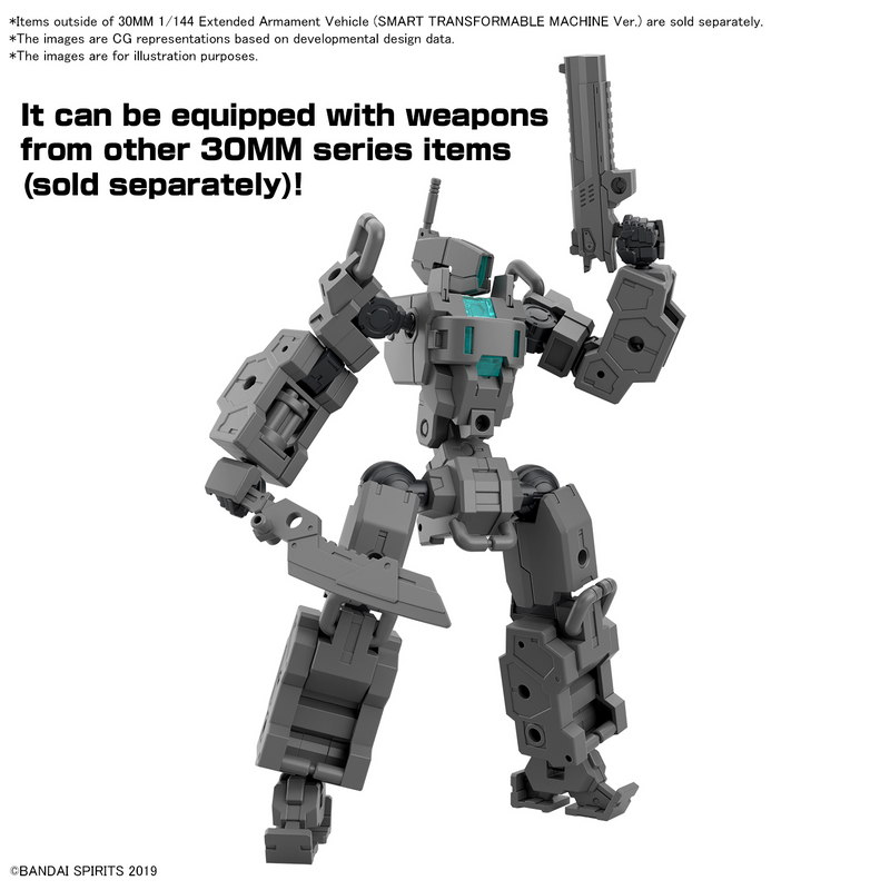 30MM EV-18 Extended Armament Vehicle (Smart Transformable Machine Ver.) 1/144
