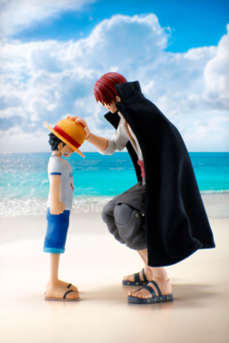 S.H.Figuarts - Shanks & Monkey.D.Luffy (Childhood) - One Piece