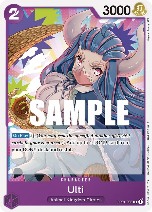 [OP01-093] Ulti (Promotion Pack 2023) (One Piece Promotion Cards)