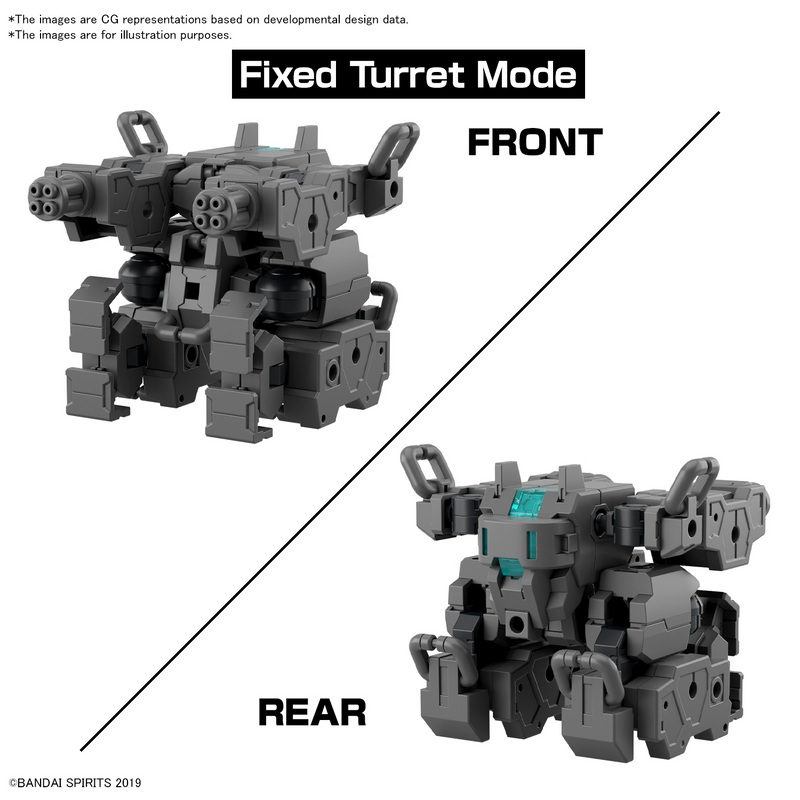 30MM EV-18 Extended Armament Vehicle (Smart Transformable Machine Ver.) 1/144