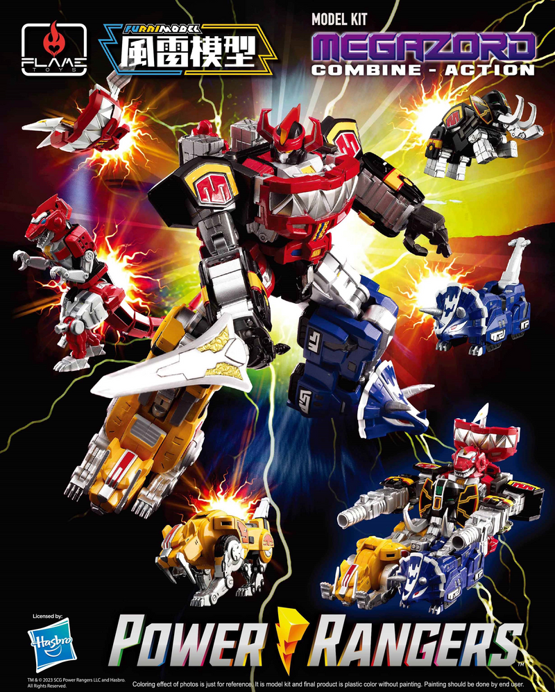 [Preorder END][ETA Q4 2026] Furai Model - Megazord - Mighty Morphin Power Rangers (Rerun)