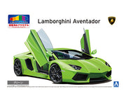 Pre-Painted 1-C '11 Lamborghini Aventador Green 1/24