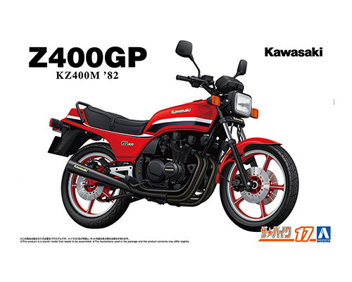 Bike 17 Kawasaki KZ400M Z400GP '82 1/12 — Panda Hobby