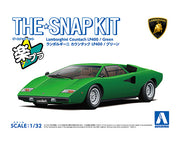 Snap Kit 20-D Lamborghini Countach LP400 (Green) 1/32