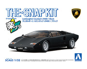 Snap Kit 20-F Lamborghini Countach LP400(Black) 1/32