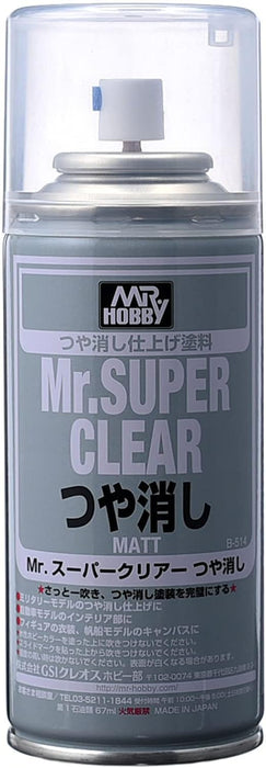 Mr Super Clear Matt Can B514