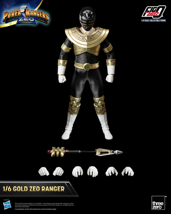 FigZero - Gold Zeo Power Ranger - Power Rangers Zeo 1/6