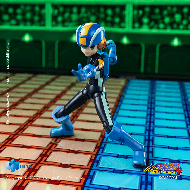 [Preorder][ETA Q1 2027] HIYA Exquisite Basic Series None Scale 4.9 Inch Mega Man Battle Network Series MegaMan.EXE Action Figure
