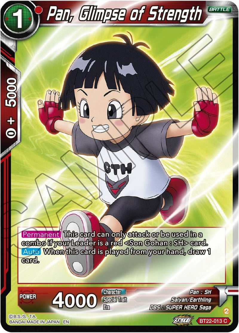 [BT22-013] Pan, Glimpse of Strength (Critical Blow)