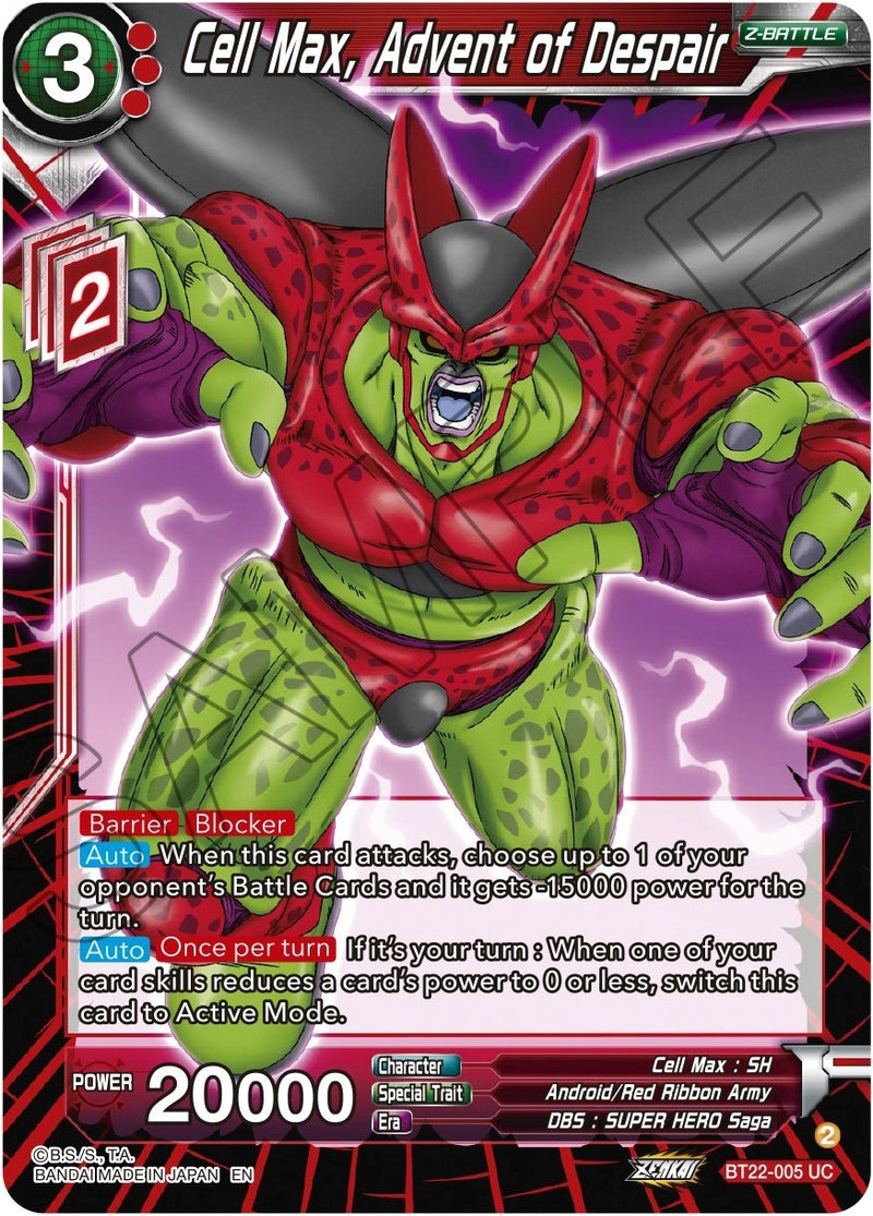 [BT22-005] Cell Max, Advent of Despair (Critical Blow)