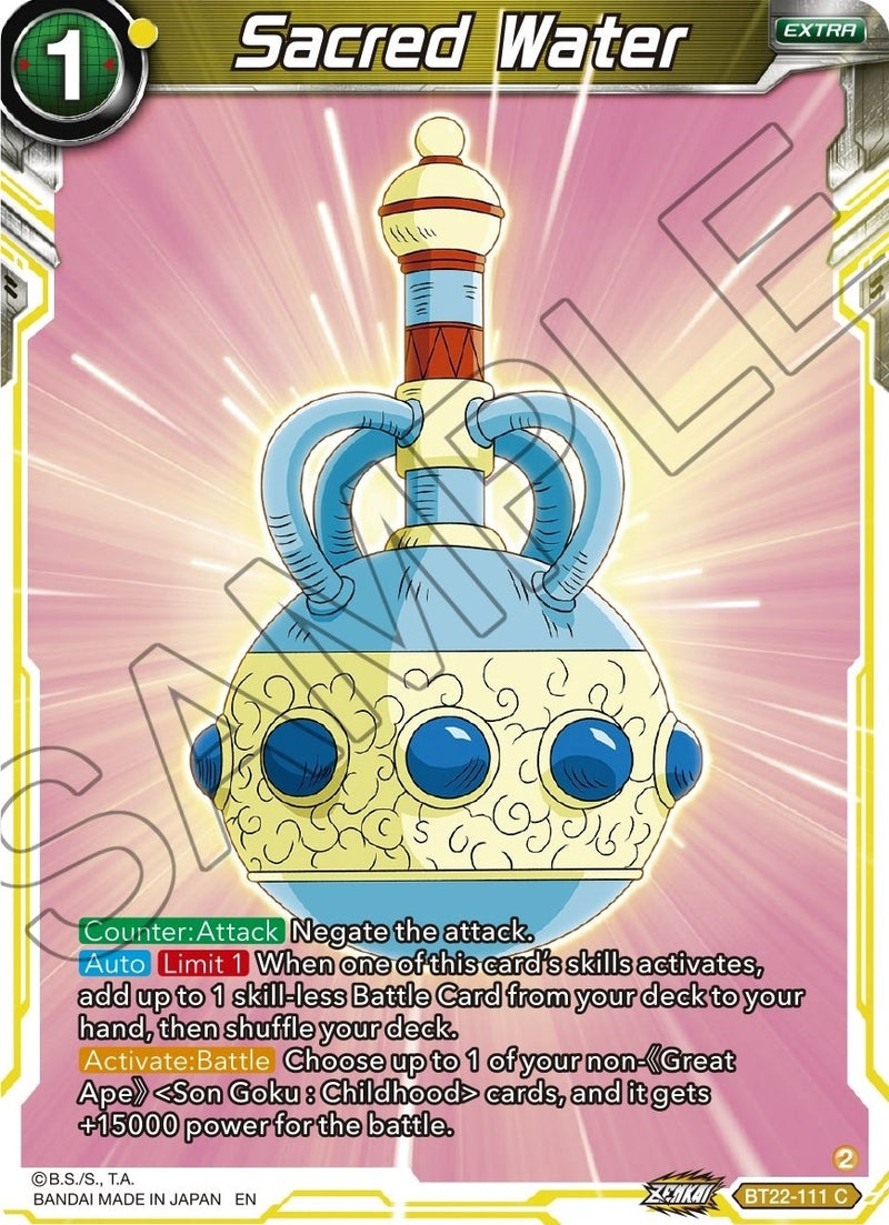[BT22-111] Sacred Water (Critical Blow)