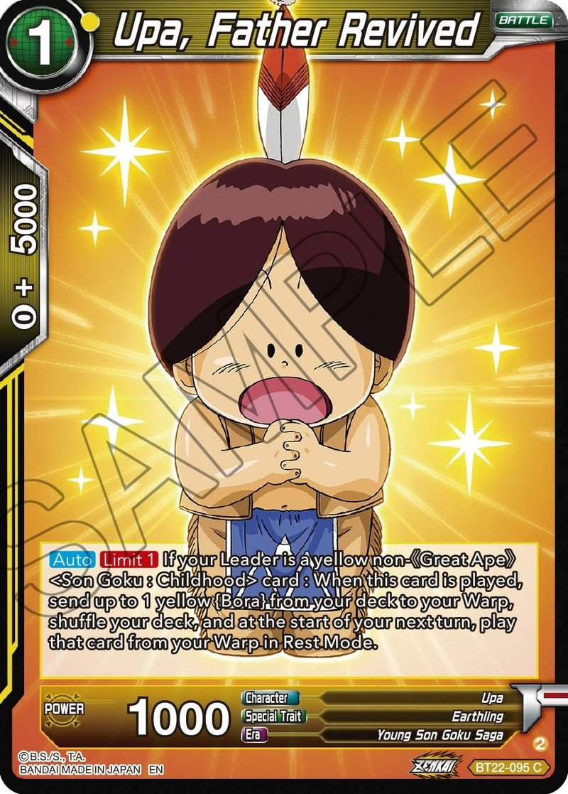[BT22-095] Upa, Father Revived (Critical Blow)