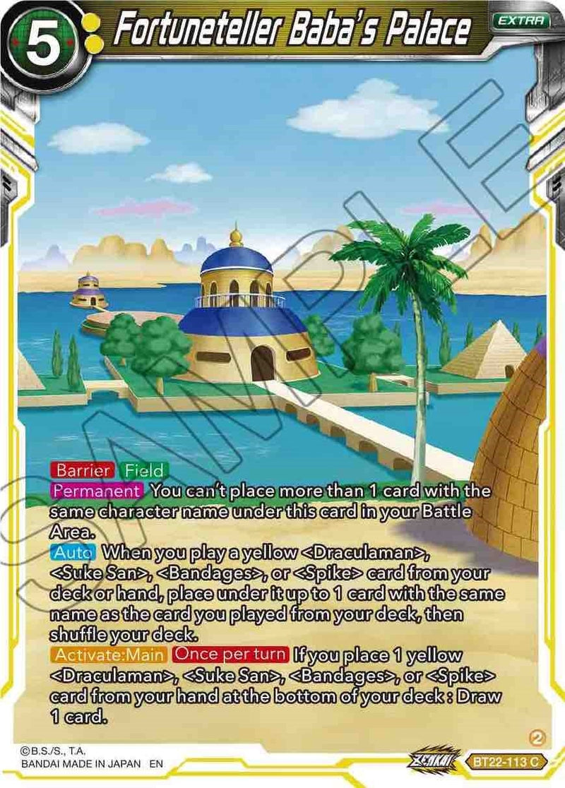 [BT22-113] Fortuneteller Baba's Palace (Critical Blow)