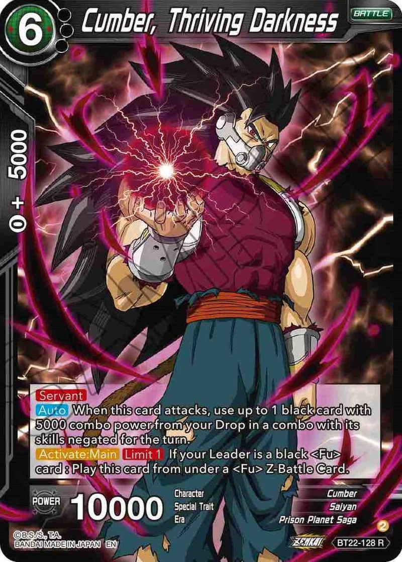 [BT22-128] Cumber, Thriving Darkness (Critical Blow)