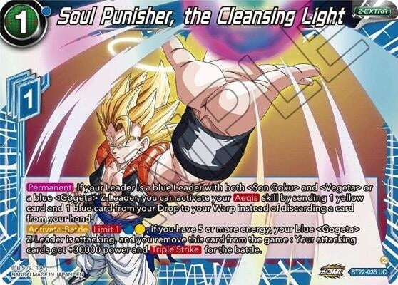 [BT22-035] Soul Punisher, the Cleansing Light (Critical Blow)