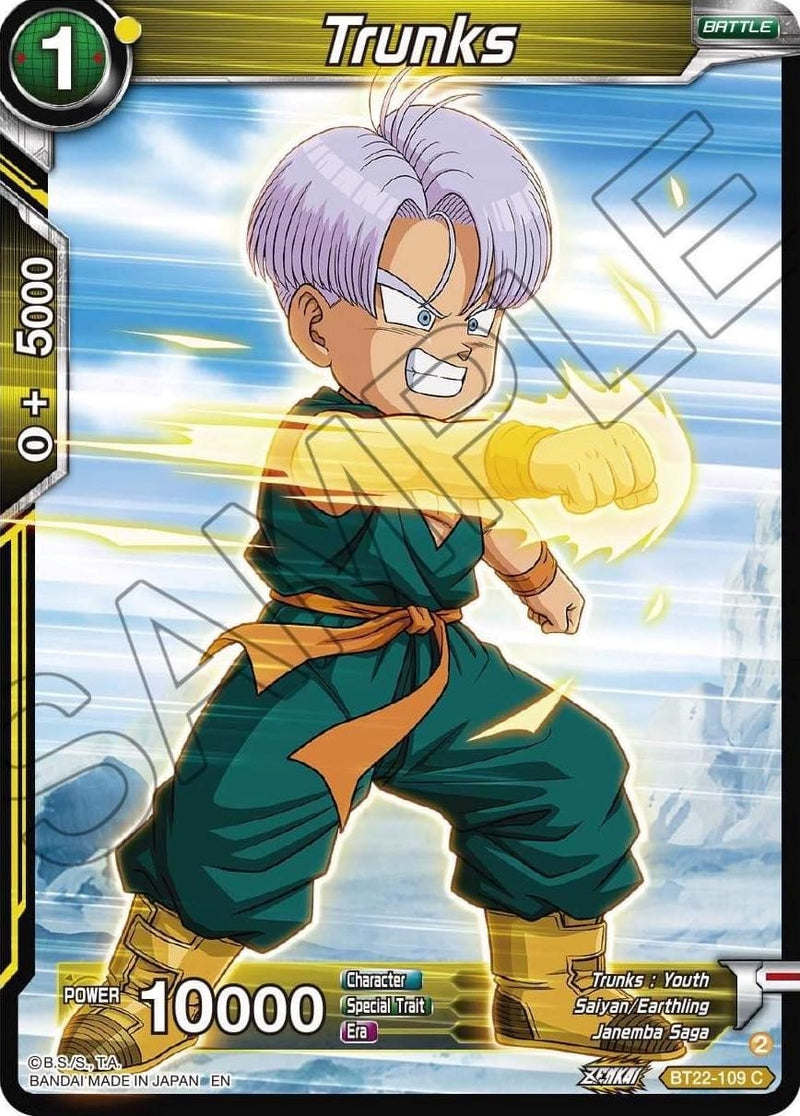 [BT22-109] Trunks (Critical Blow)