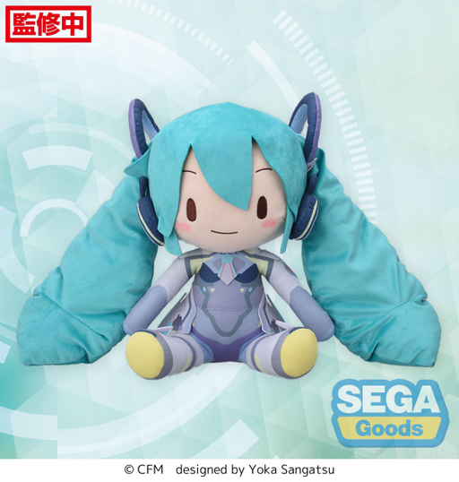 Fuwa Petit - Miku With You 2024 Plush (LL) - Character Vocal Series 01: Hatsune Miku