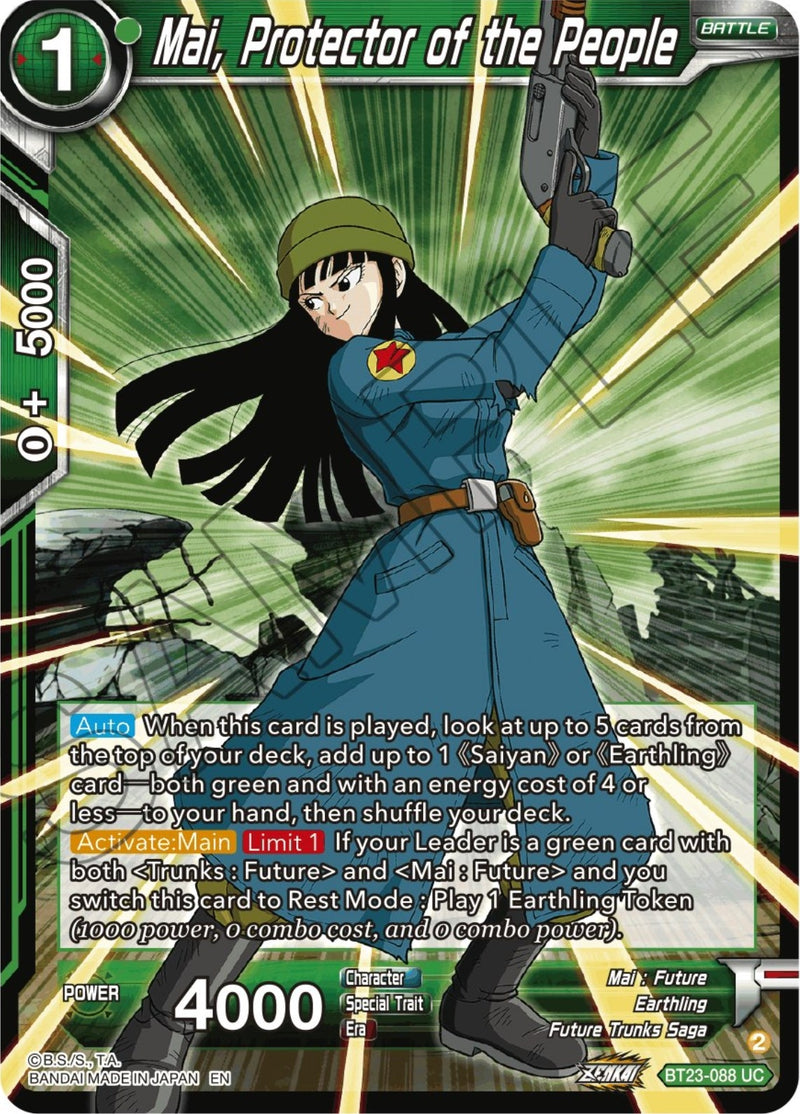 [BT23-088] Mai, Protector of the People (Perfect Combination)