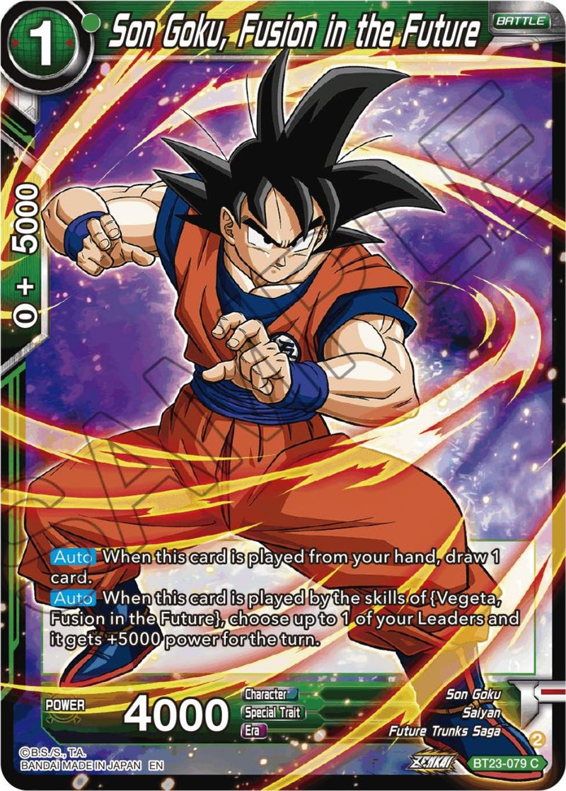 [BT23-079] Son Goku, Fusion in the Future (Perfect Combination)