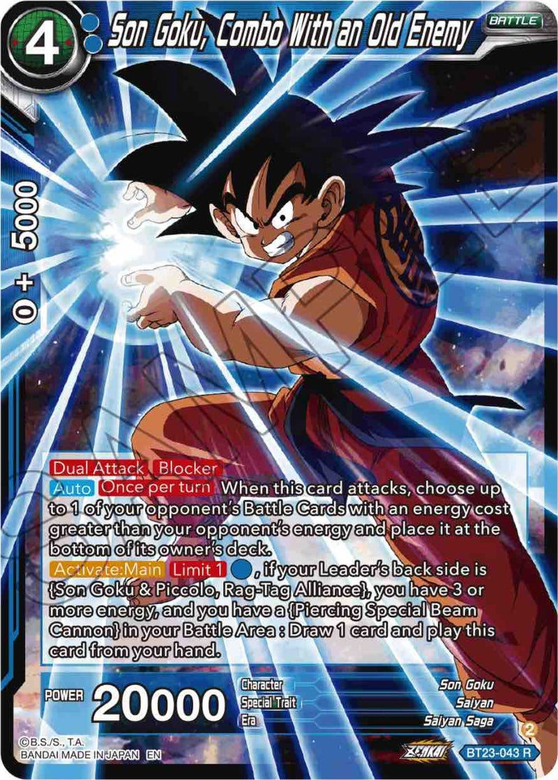 [BT23-043] Son Goku, Combo With an Old Enemy (Perfect Combination)