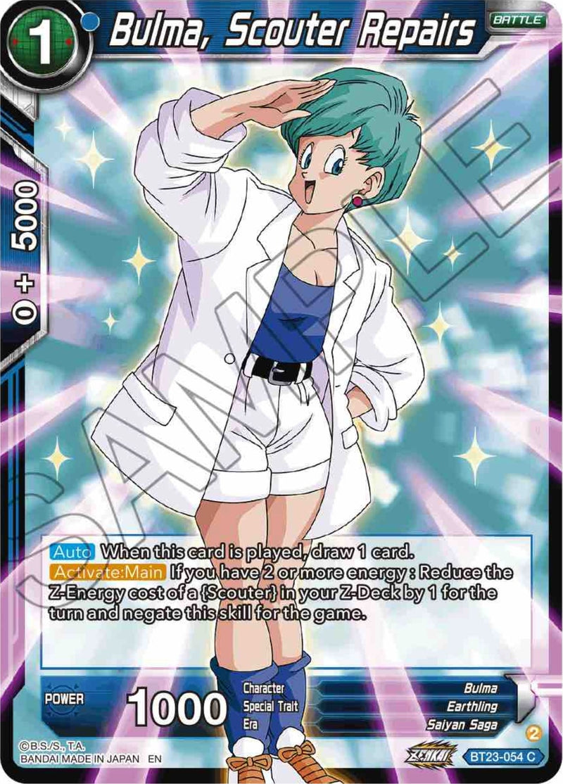 [BT23-054] Bulma, Scouter Repairs (Perfect Combination)