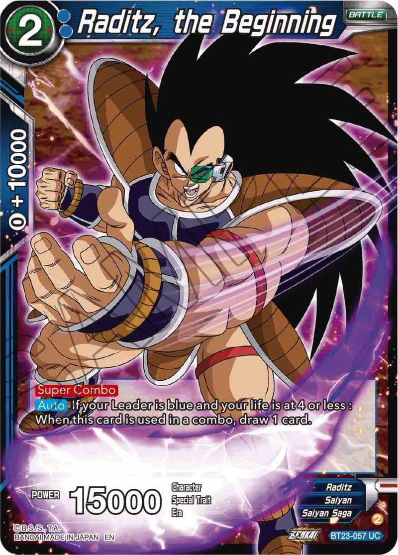 [BT23-057] Raditz, the Beginning (Perfect Combination)
