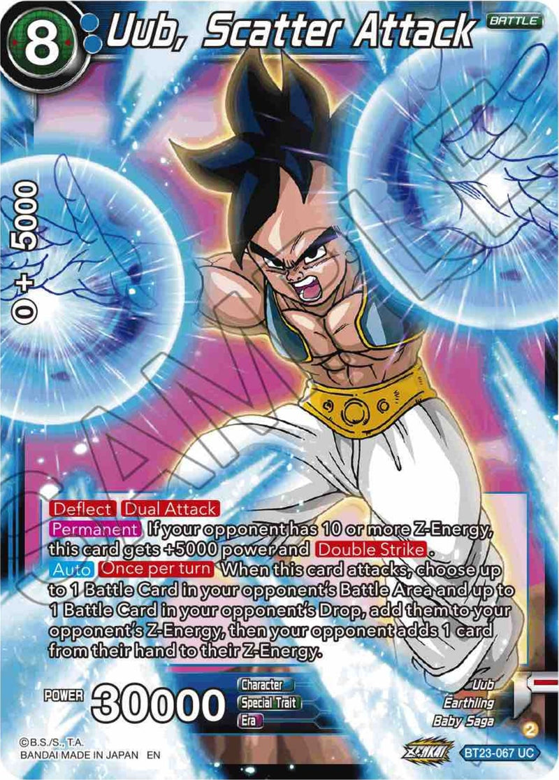 [BT23-067] Uub, Scatter Attack (Perfect Combination)