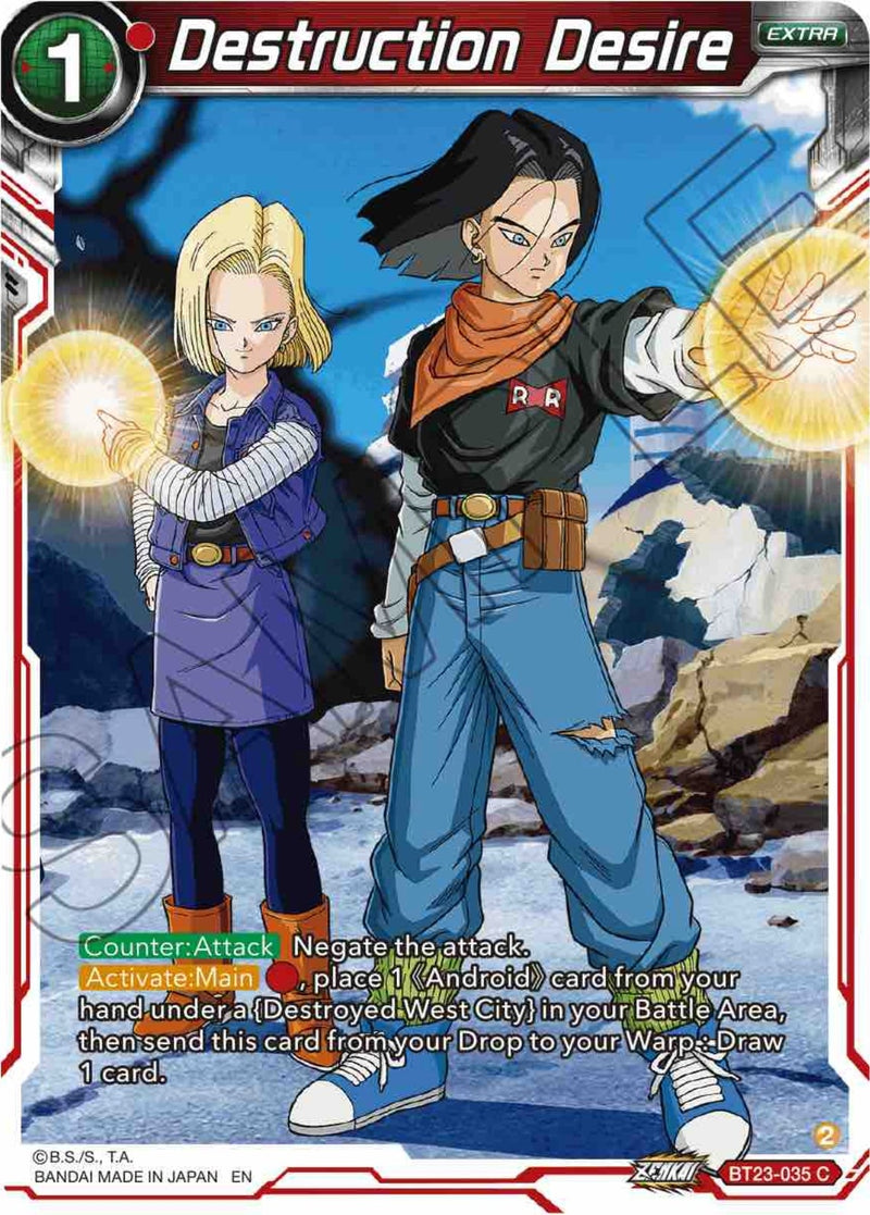 [BT23-035] Destruction Desire (Perfect Combination)