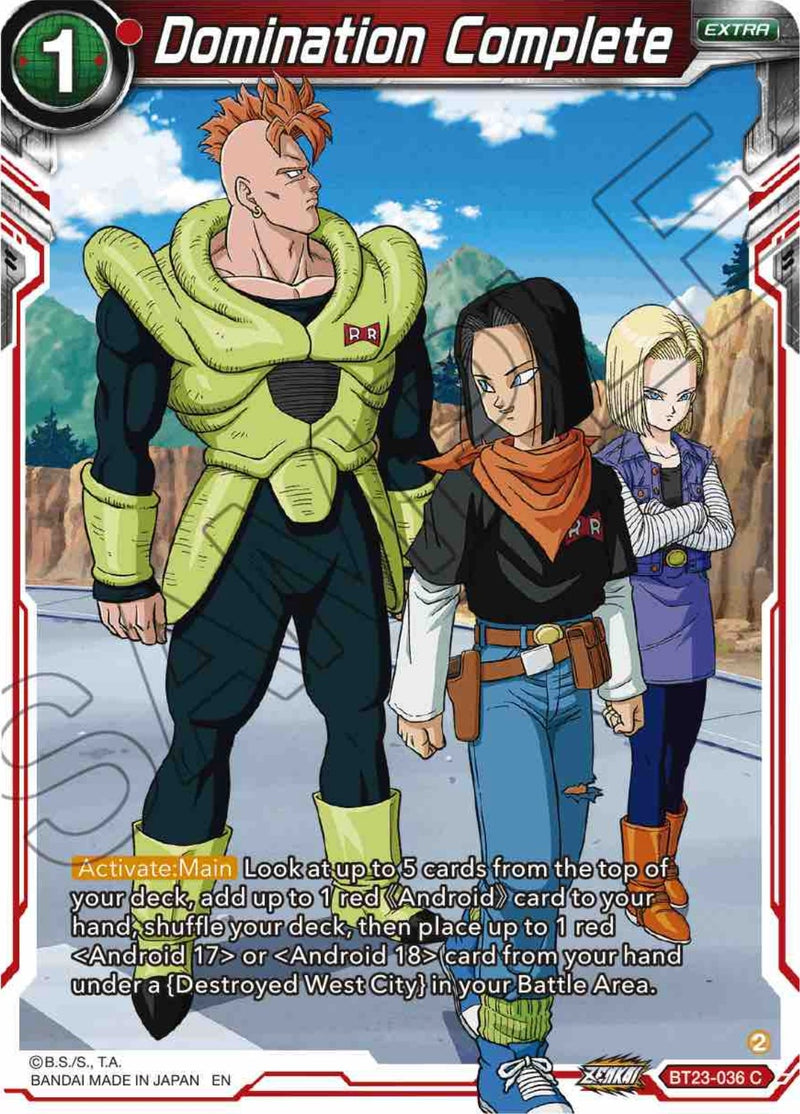 [BT23-036] Domination Complete (Perfect Combination)