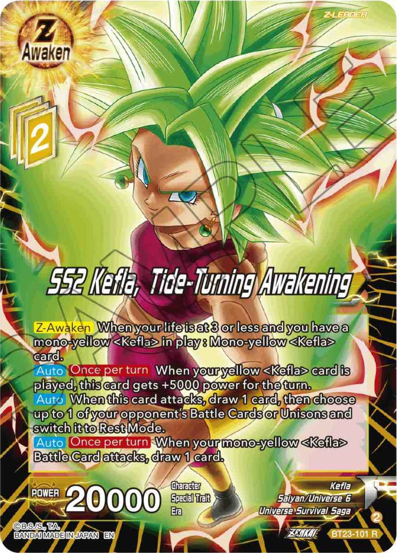 [BT23-101] SS2 Kefla, Tide-Turning Awakening (Perfect Combination)
