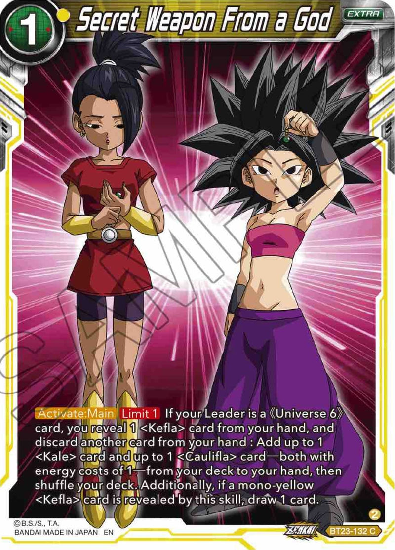 [BT23-132] Secret Weapon From a God (Perfect Combination)