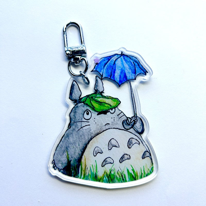 Ghibli Totoro Acrylic Keychain