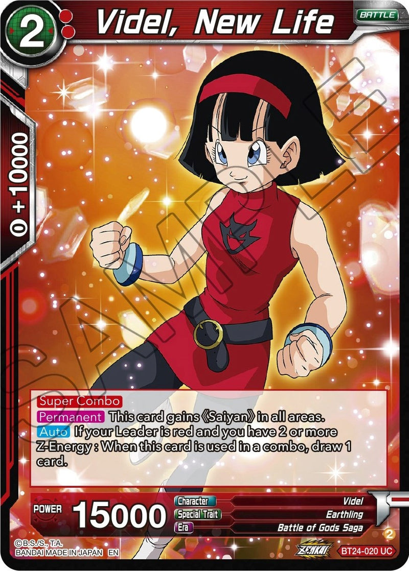 [BT24-020] Videl, New Life (Beyond Generations)