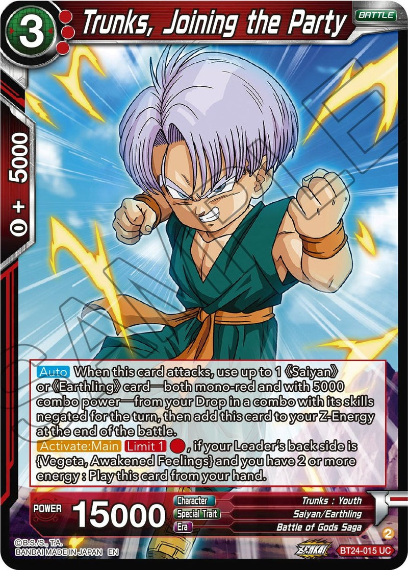 [BT24-015] Trunks, Joining the Party (Beyond Generations)
