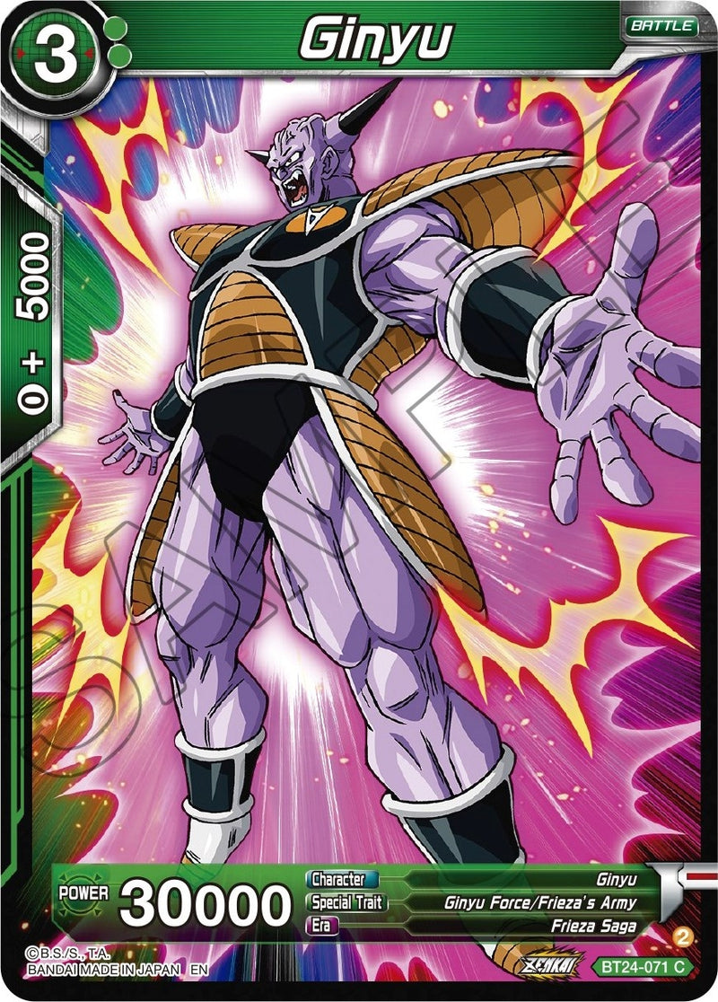 [BT24-071] Ginyu (Beyond Generations)