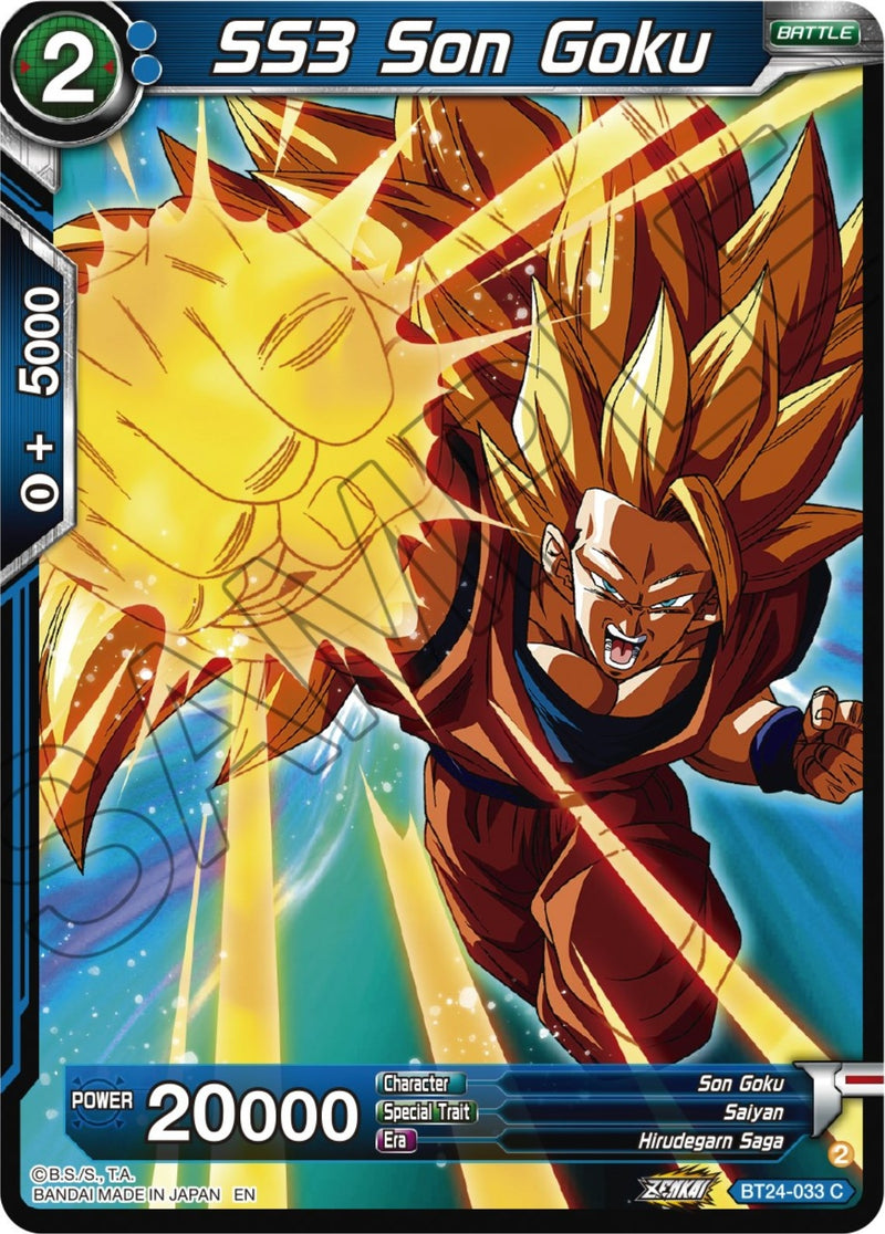 [BT24-033] SS3 Son Goku (Beyond Generations)