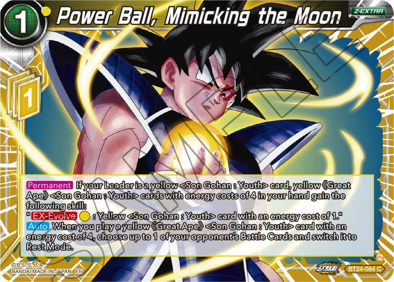 [BT24-084] Power Ball, Mimicking the Moon (Beyond Generations)