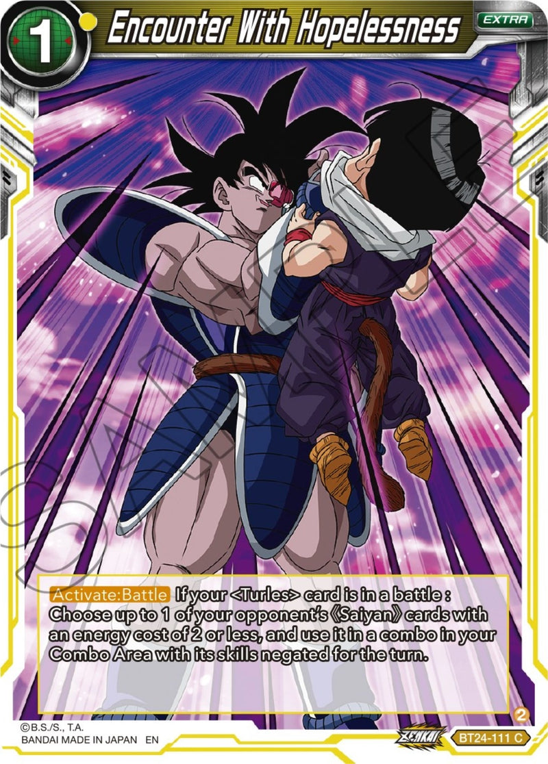[BT24-111] Encounter With Hopelessness (Beyond Generations)
