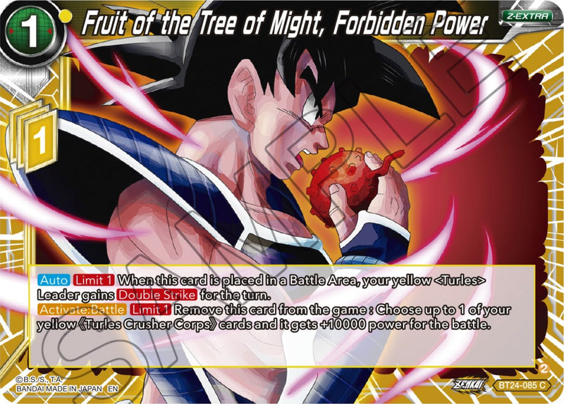 [BT24-085] Fruit of the Tree of Might, Forbidden Power (Beyond Generations)