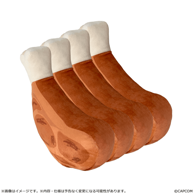 Well-Done Steak Plush - Monster Hunter Wilds