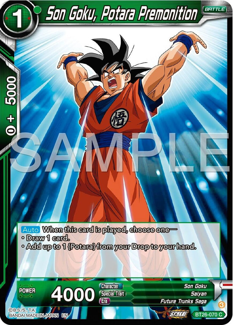 [BT26-070] Son Goku, Potara Premonition (Ultimate Advent)