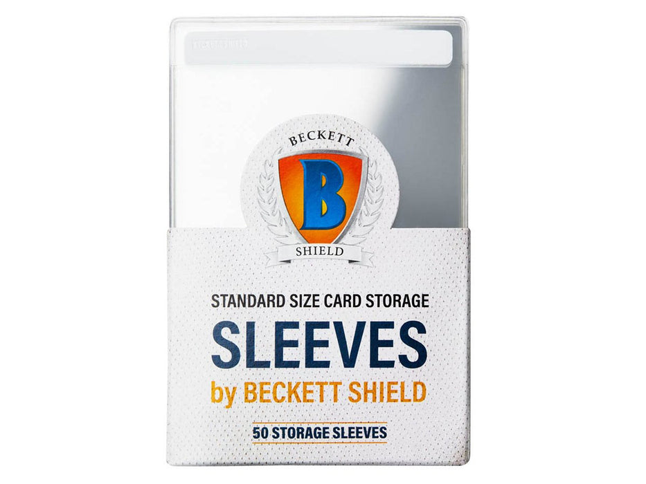 Beckett Shield - Standard Card Storage Sleeves (Pack Of 50)