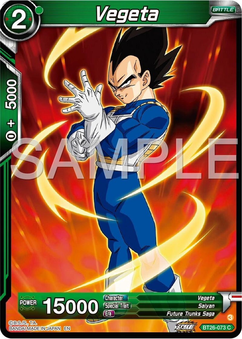 [BT26-073] Vegeta (Ultimate Advent)