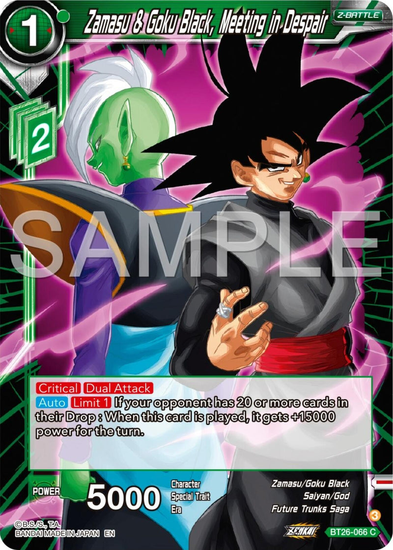 [BT26-066] Zamasu & Goku Black, Meeting in Despair (Ultimate Advent)