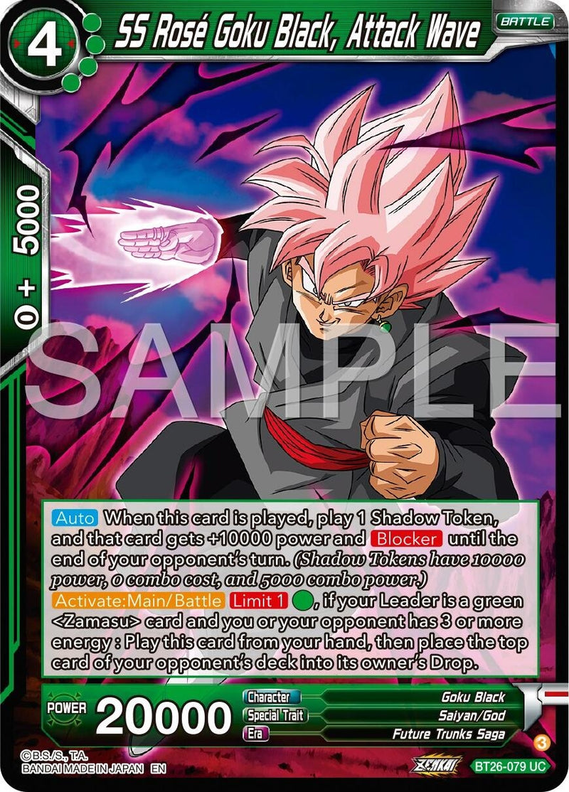[BT26-079] SS Rose Goku Black, Attack Wave (Ultimate Advent)