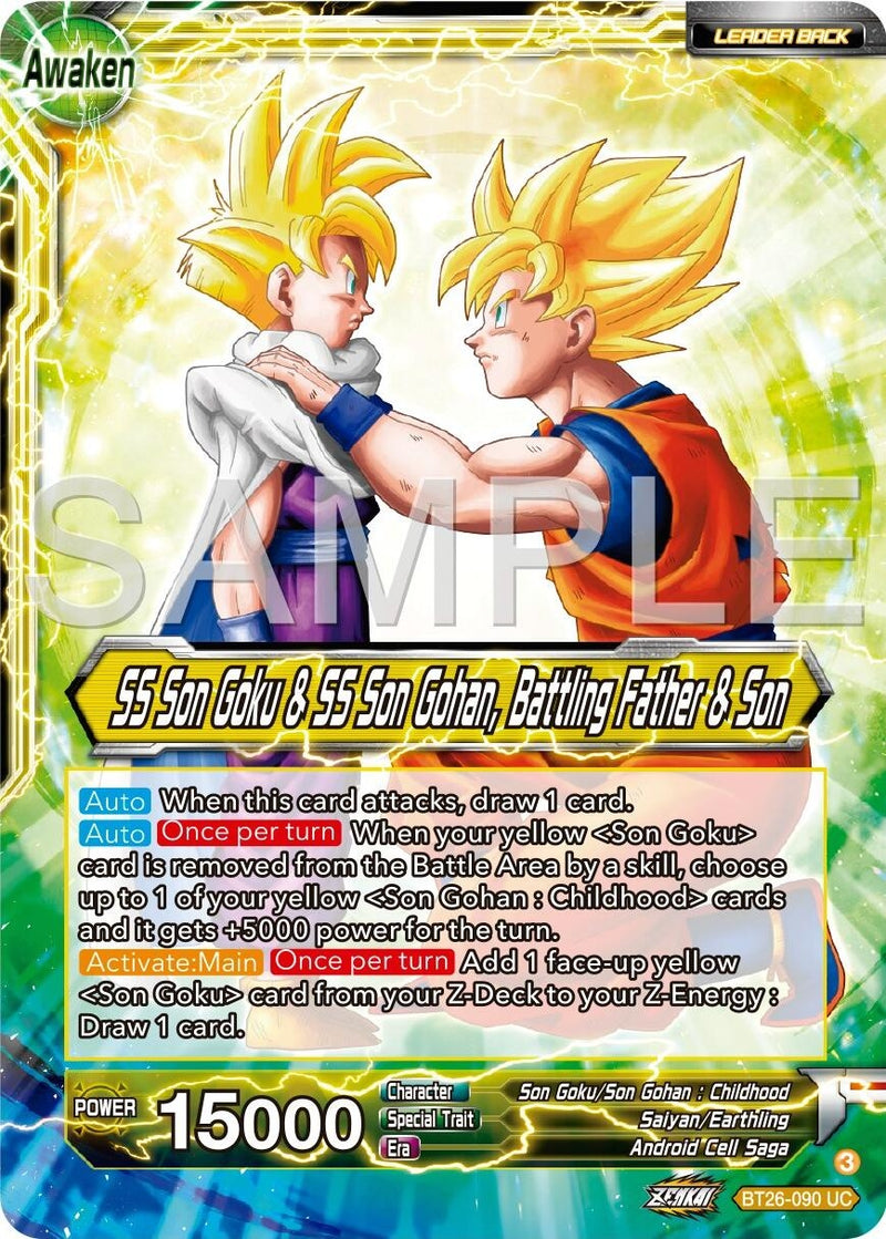 [BT26-090] SS Son Goku // SS Son Goku & SS Son Gohan, Battling Father & Son (Ultimate Advent)